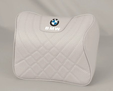 2x Beige Autositz Nackenkissen